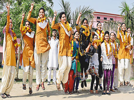 Daughters waved the flag of success