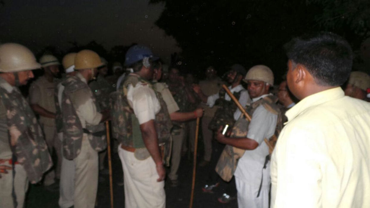 In Azamgarh three places nuisance in two hours.