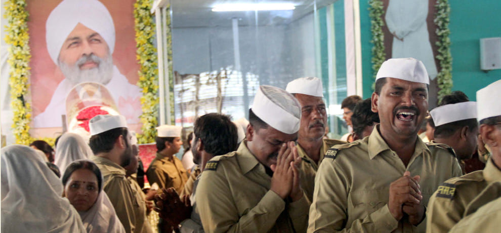 Jnsailab aroused was last respects to Baba Hardev, are followers weep