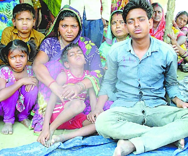  A crocodile pulled a man in water in Bahraich.