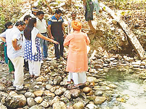  The development of the Ashram would Dobia