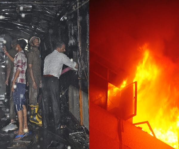 Lucknow Farmers Market building fire may be affected Bundelkhand package files.