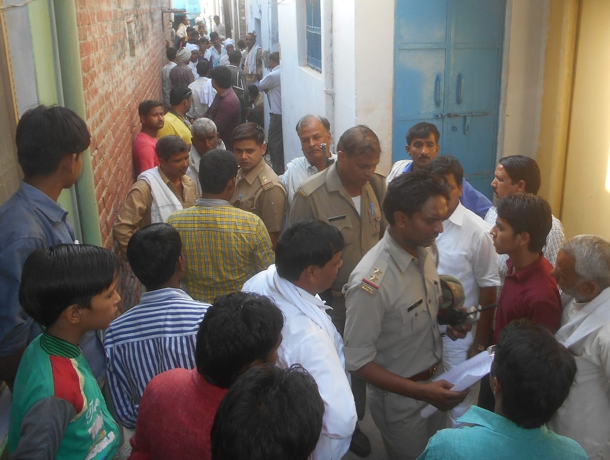 prasoota kee maut par parivaarajanon ka hangaama