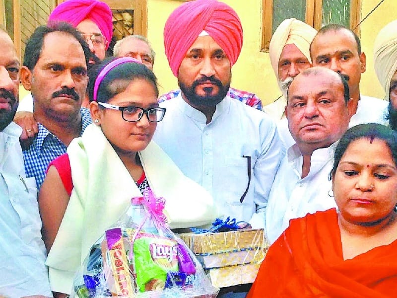 help, channi help topper girl in further studies in ludhiana, ludhiana channi