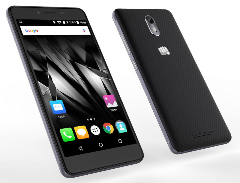 माइक्रोमैक्स ने उतारा 4जी कैनवस इवोक, कीमत 8,499 रुपये Micromax Canvas Evok With 3 GB Ram, 5.5-Inch Display Launched at Rs. 8,499