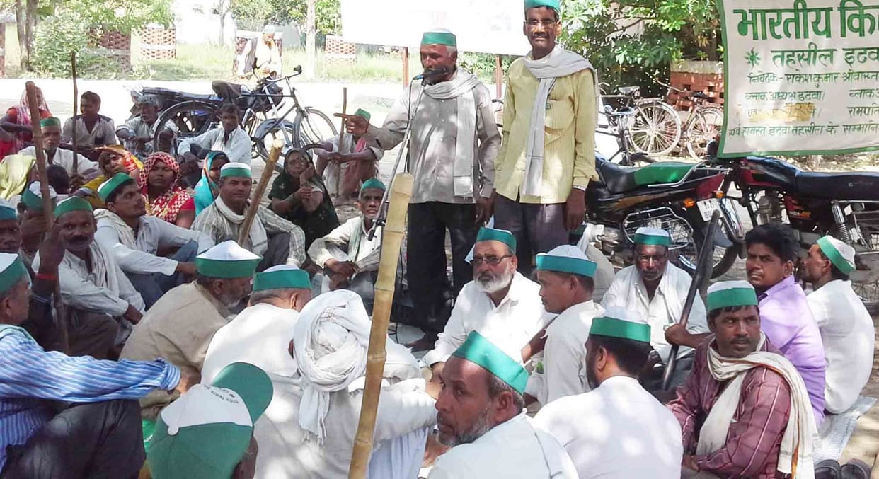 BKU had in the taluka panchayat Itwa