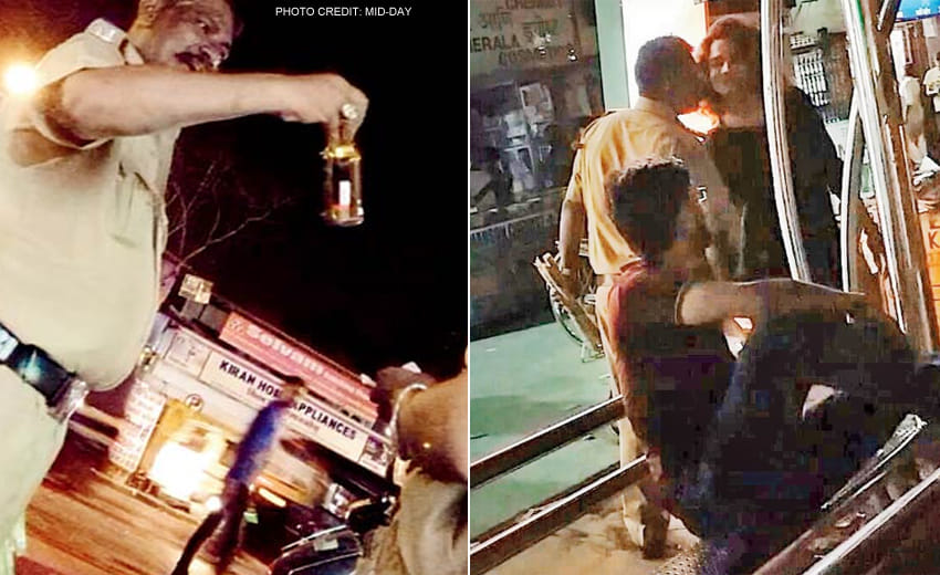 Drunk cop molested kinner in mumbai