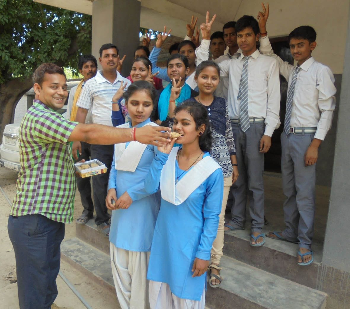 Neha became 94.16 per cent received topper