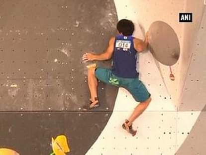 Rock climbing World Cup held