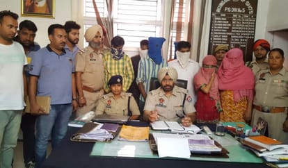 sex racket busted in jalandhar, including 4 waman 12 arrest 