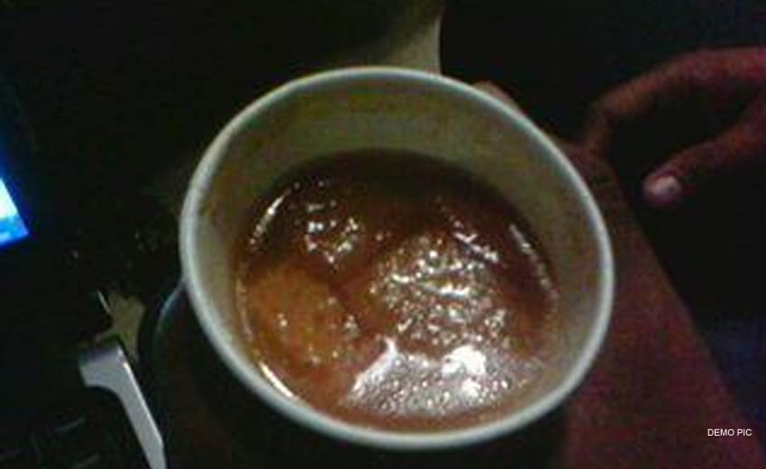 Use of toilet water in soup in duronto express sparks protest