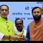 राधा मोहन सिंह के साथ प्रकाश जावड़ेकर