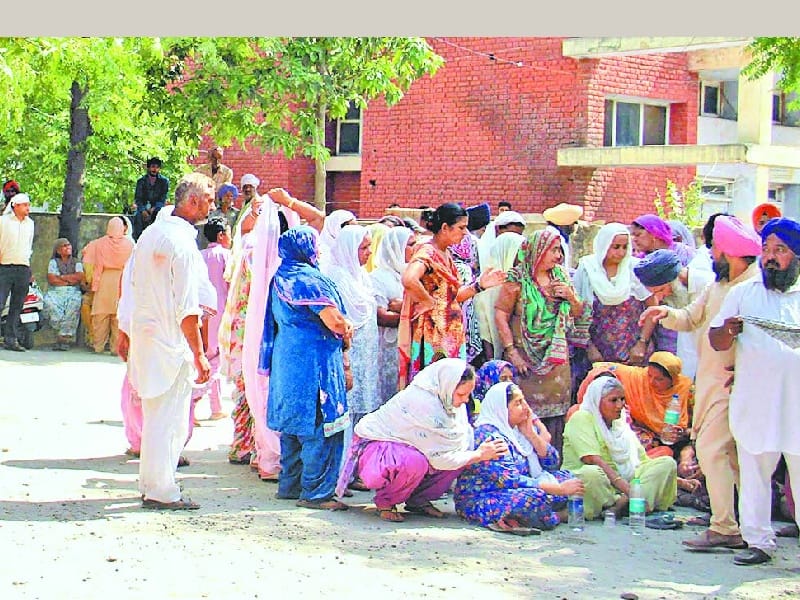 Rajindera Hospital, picketing, case, demand, Patiala