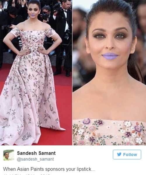 Sonam And Aishwarya trolled on twitter for cannes getup