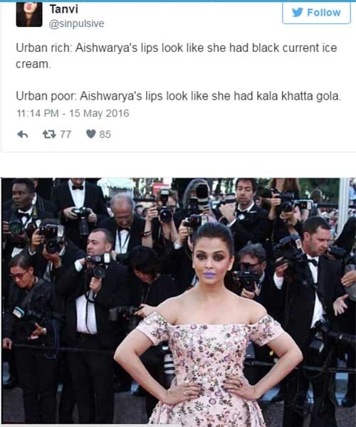 Sonam And Aishwarya trolled on twitter for cannes getup