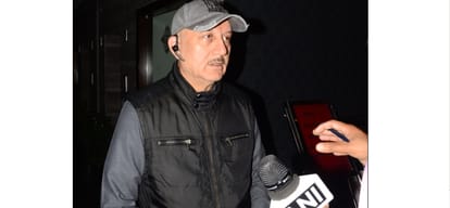 nupam kher interview at shimla, statement on modi govt.
