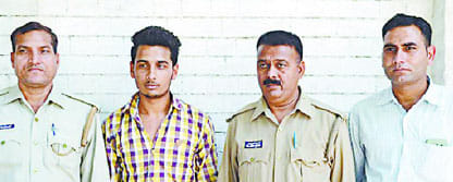 Inter student was robbed, arrested