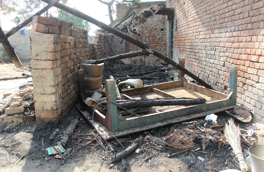Azamgarh out of control third day, seven arrested.