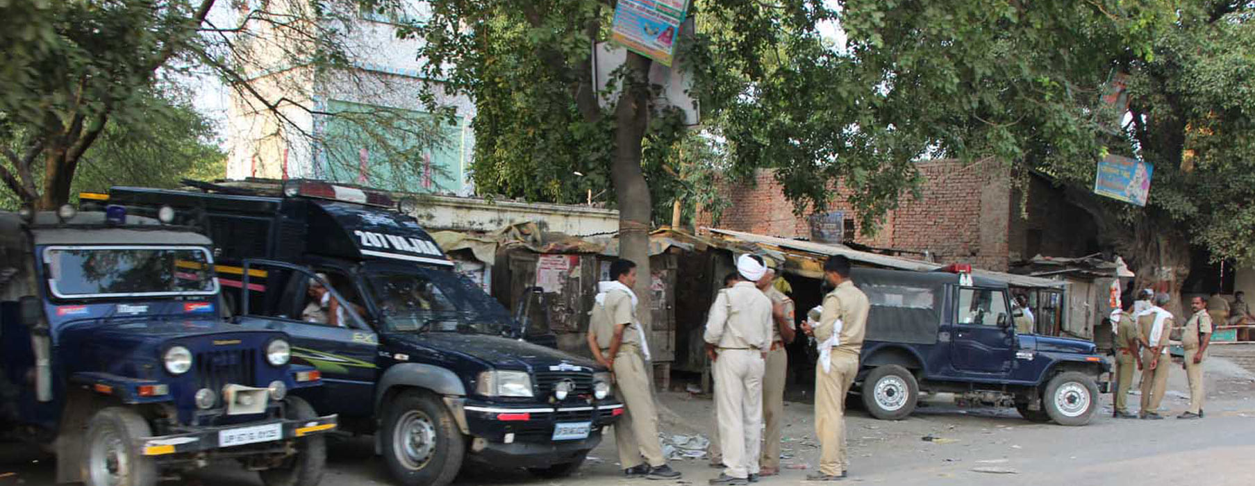 Azamgarh out of control third day, seven arrested.