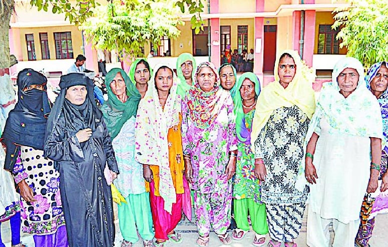 Tehsil rang protest demonstration