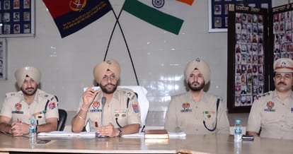 beaten asi nirjeet honoured by dgp punjab in batala