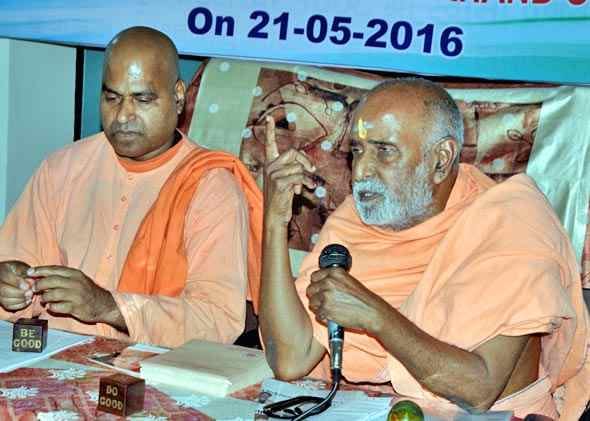 The stamp will be released on Swami Chidanand
