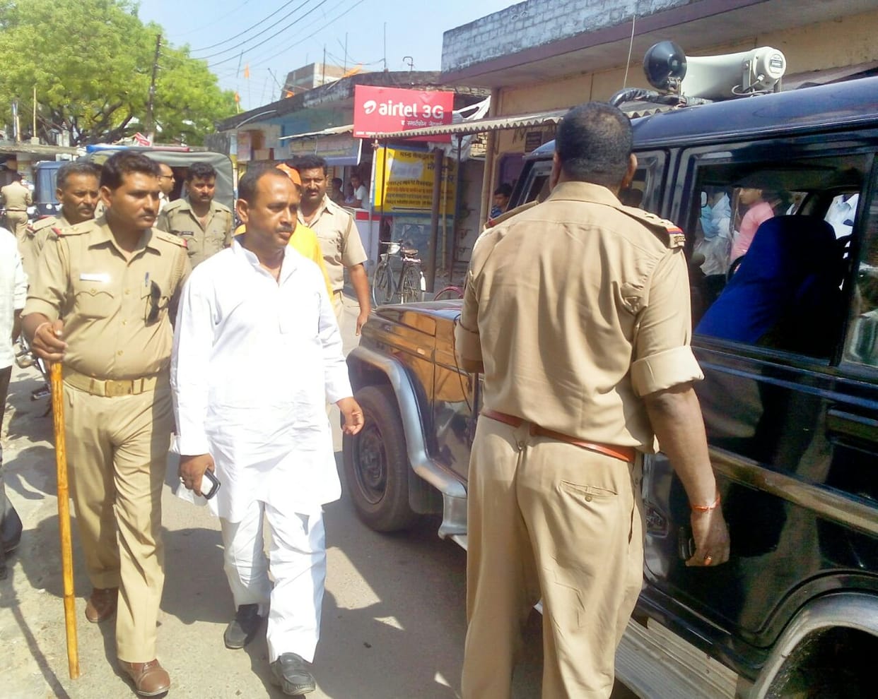 BJP leader arrest