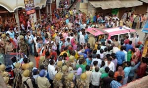  36 hours after the murder of girl murderer are not arrested 