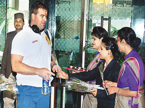 Lions reached the city of Gujarat