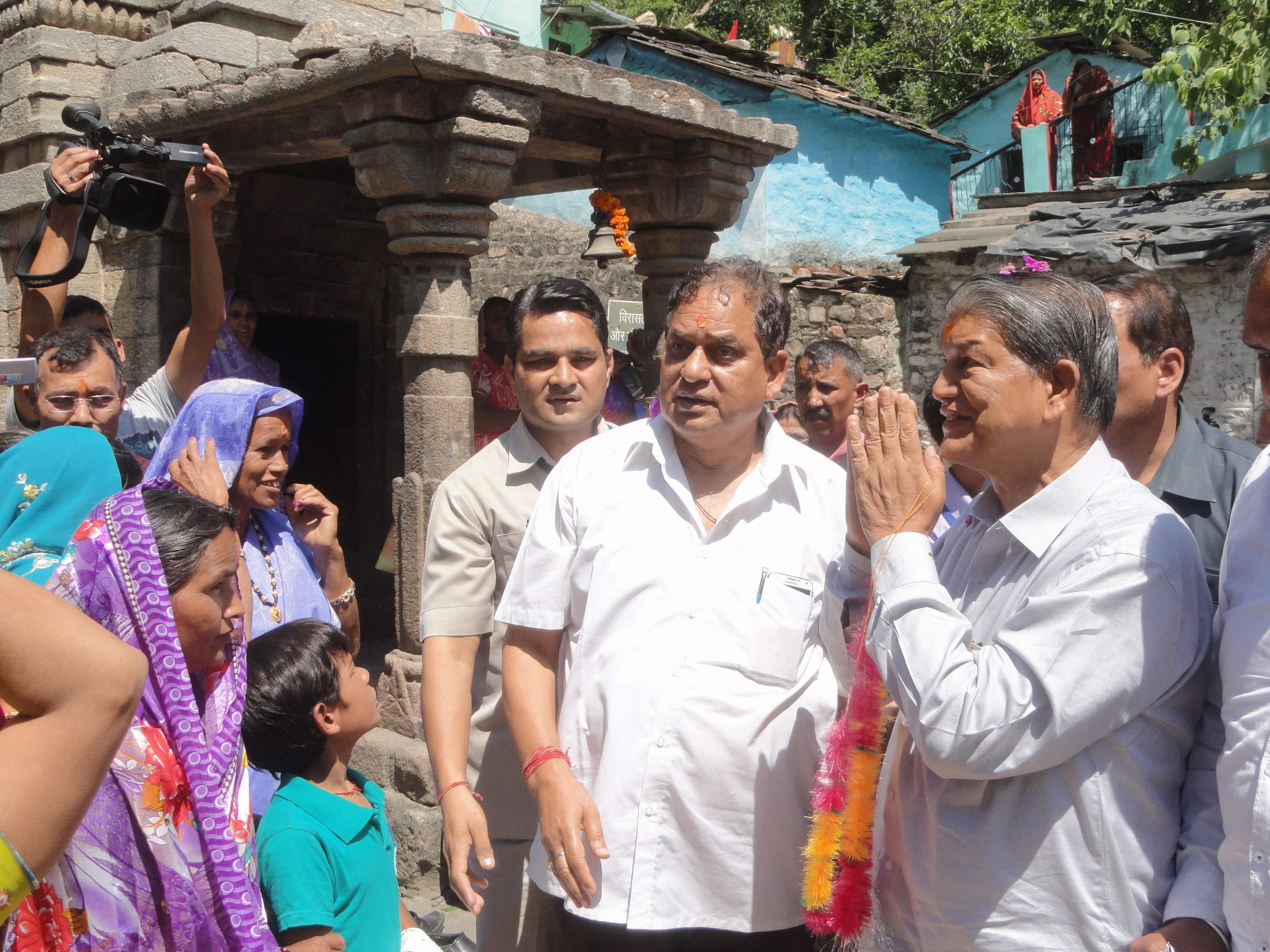harish rawat become first CM who visit aadibadri.