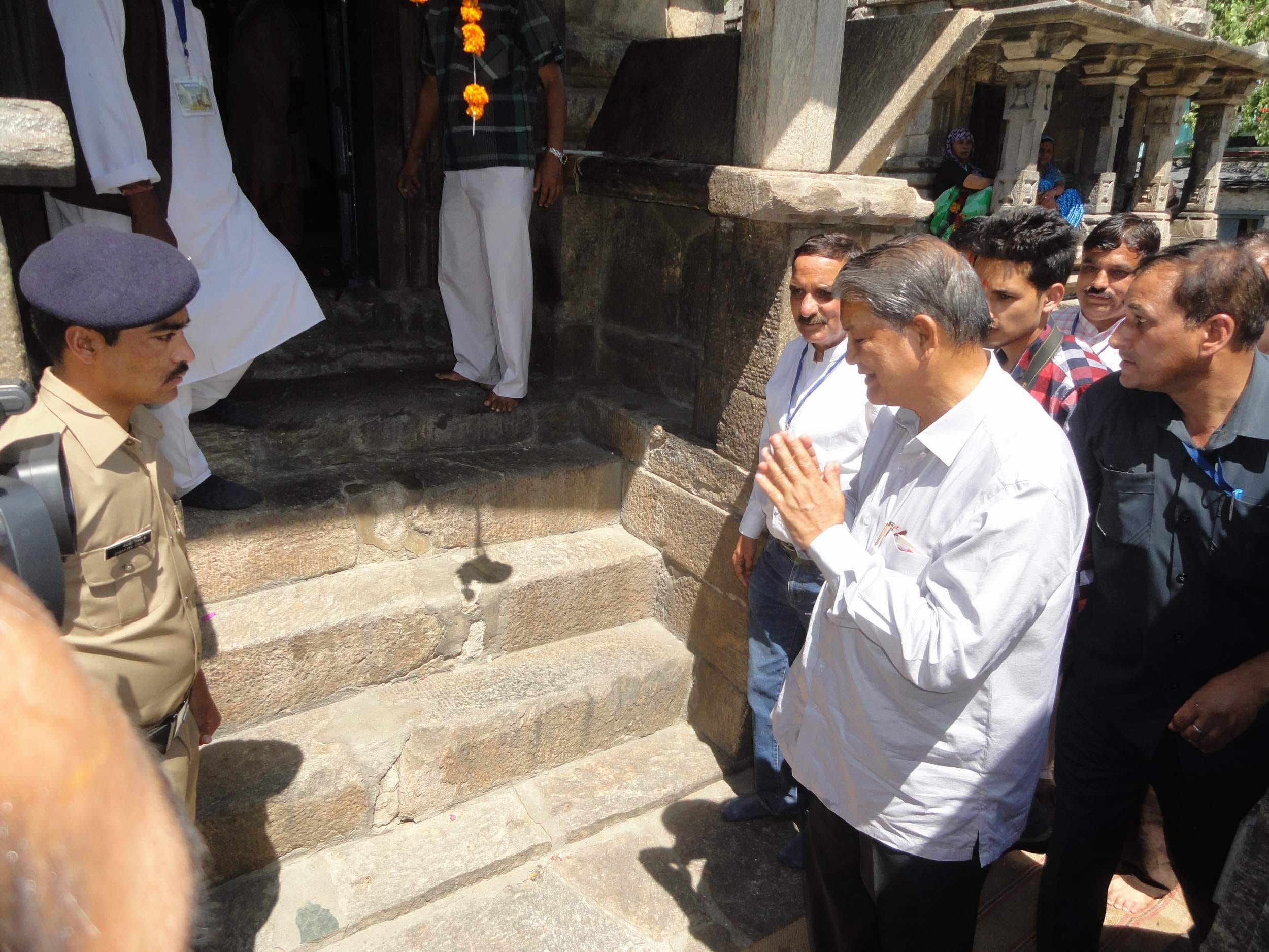 harish rawat become first CM who visit aadibadri.