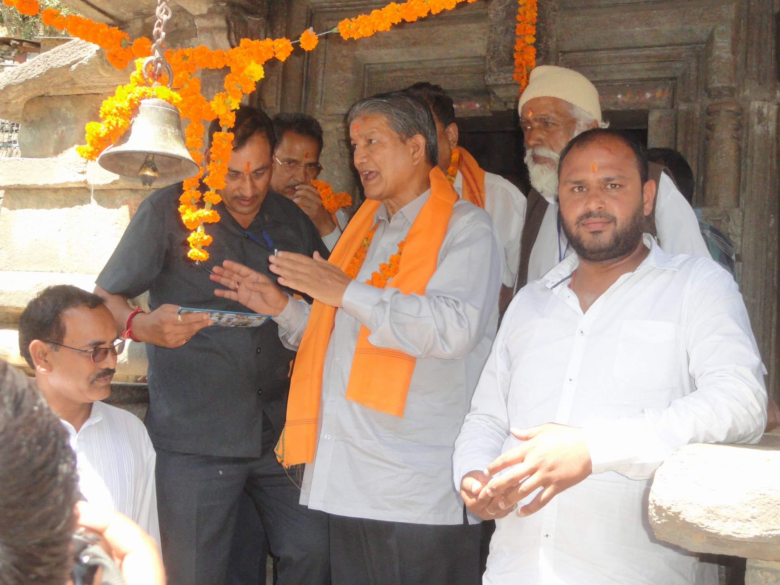 harish rawat become first CM who visit aadibadri.