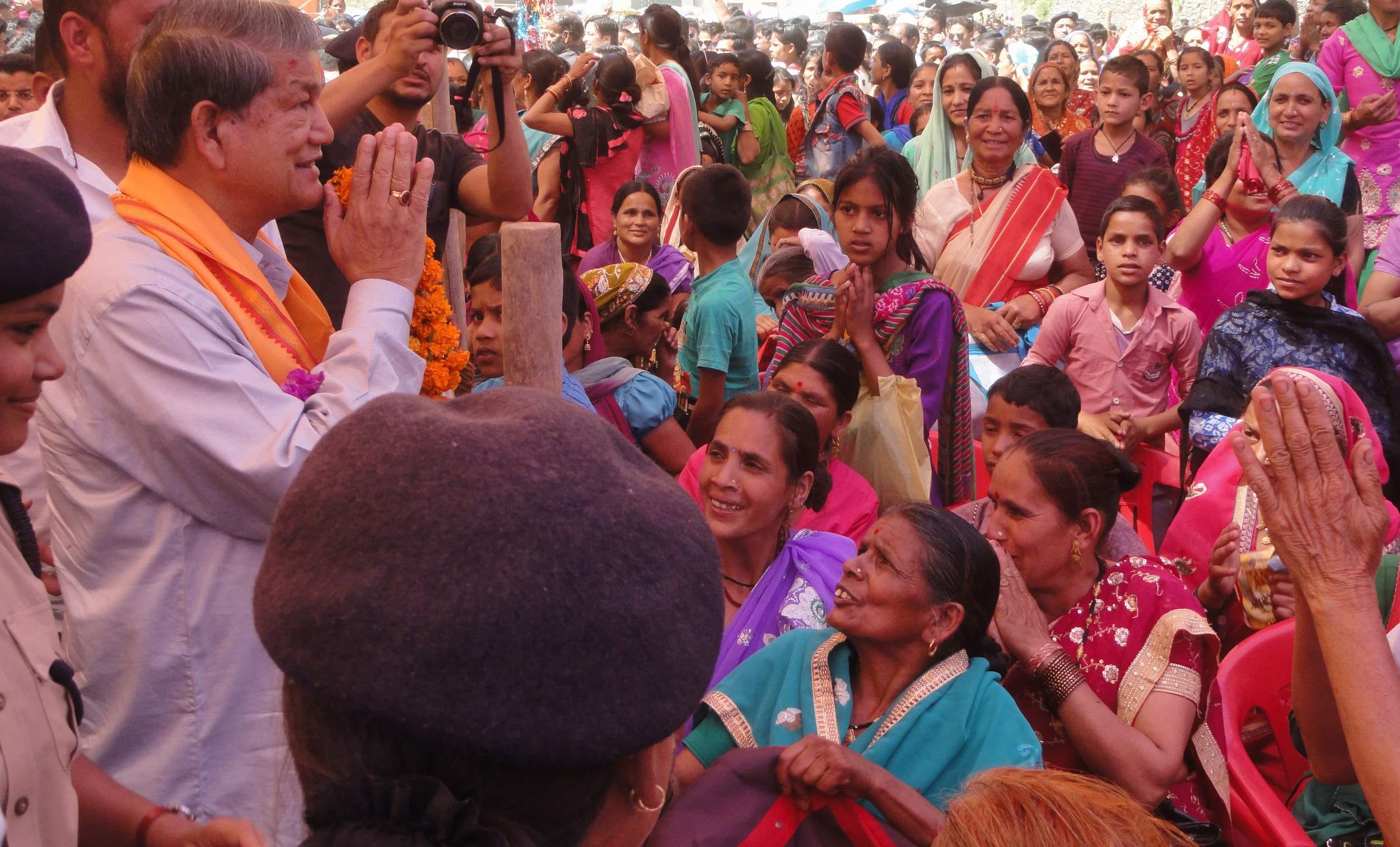 harish rawat become first CM who visit aadibadri.