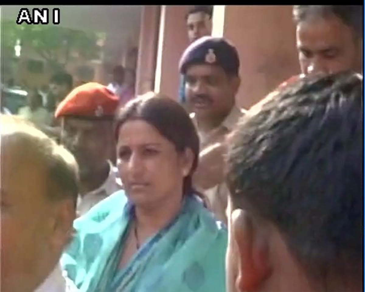 manorama devi surrender in court