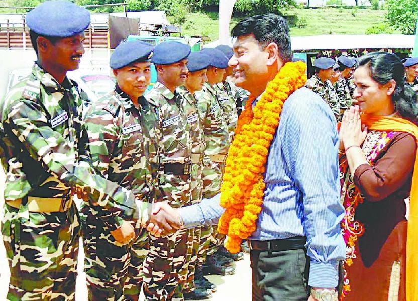 Manvendra Singh became the sector headquarters, DIG Almora