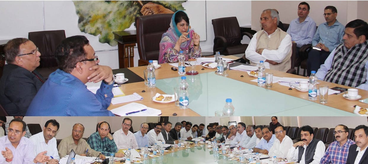 water harvesting system On every new building : Mehbooba