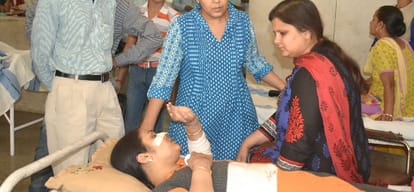 road accident at parwanoo, two tourist died.