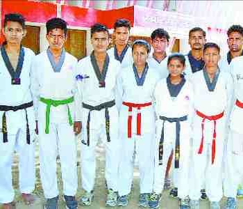 12 players selected in State taekwondo team 