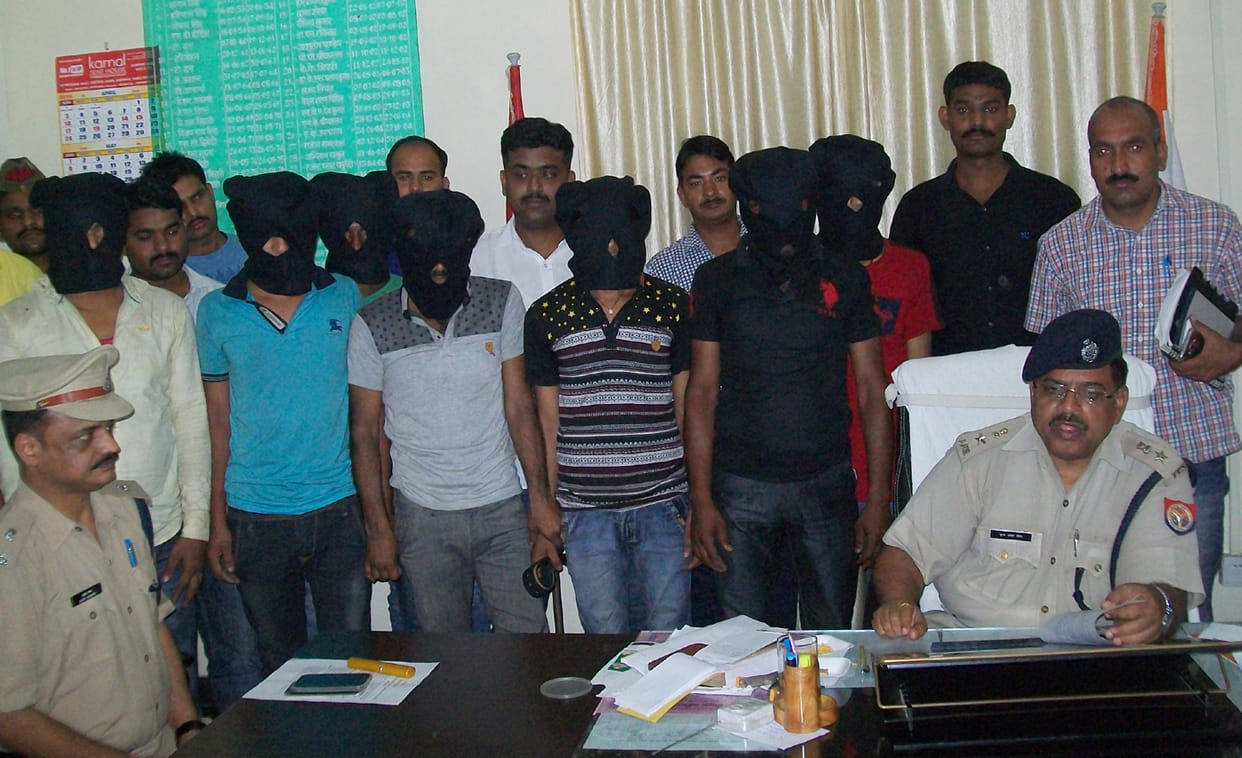  Truck robbers gang caught by police