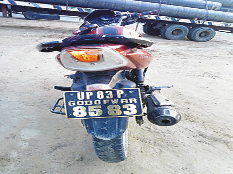 byke rider looted bus