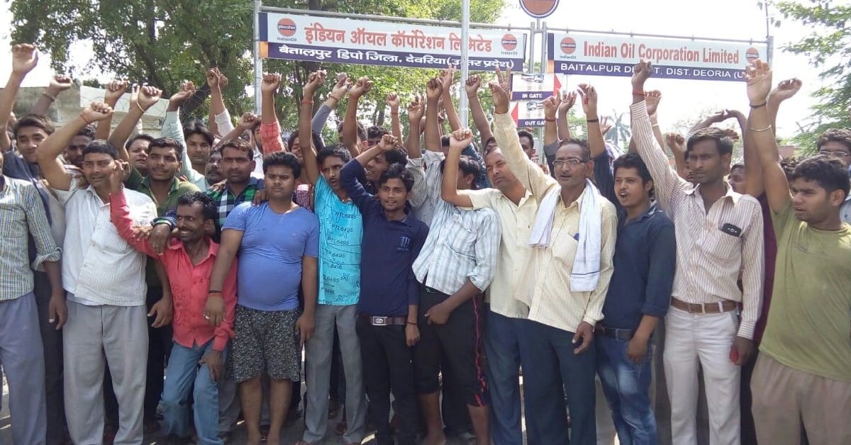  Tanker drivers' strike continued for the second day