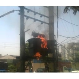 fire in transfarmer