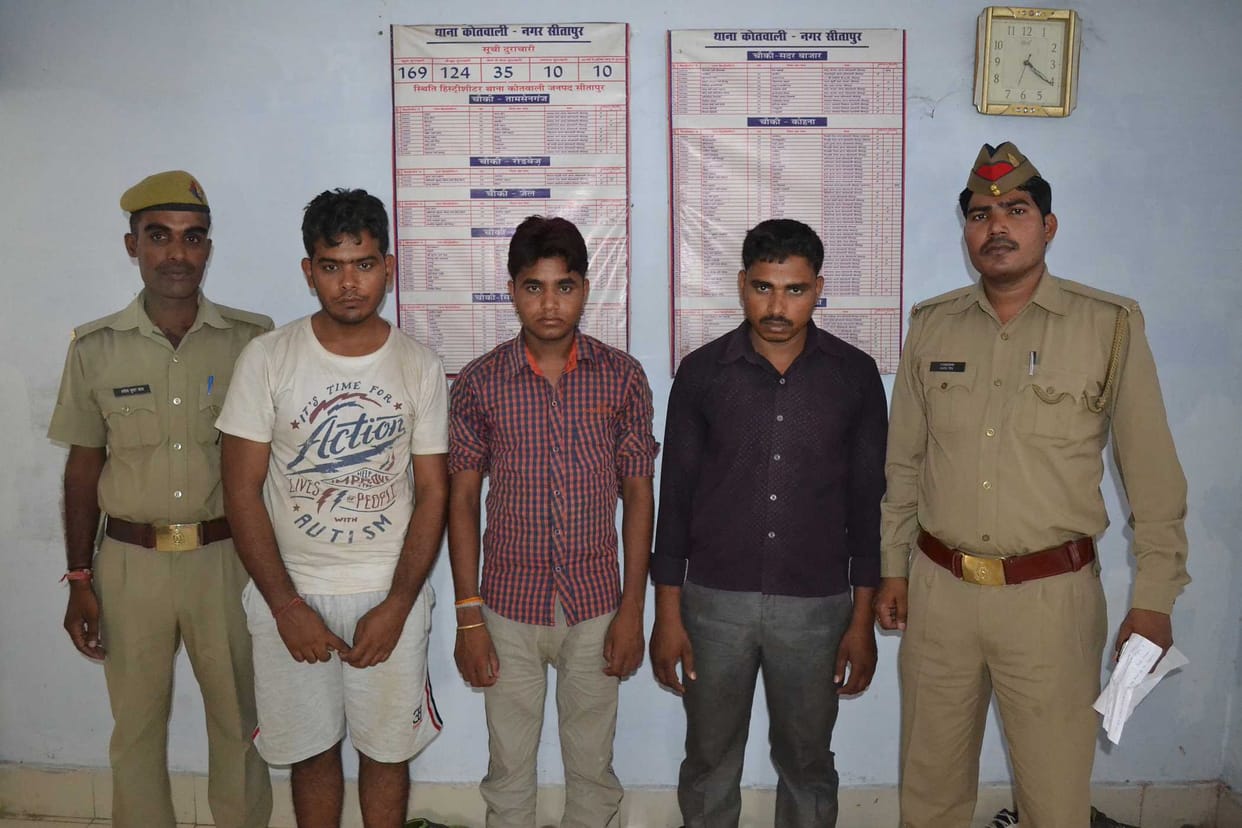 Three arrested with fake documents