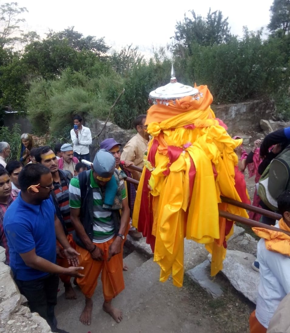 madmeshwer dham door open.