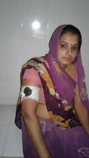 attacked pradhan house