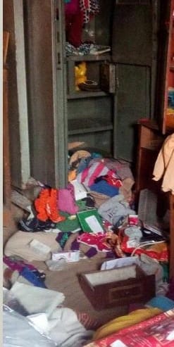 Burglars stole millions