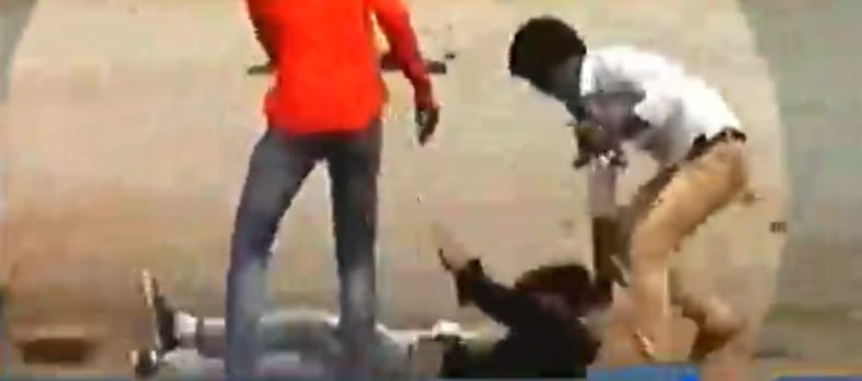 policeman's son beaten youth brutally