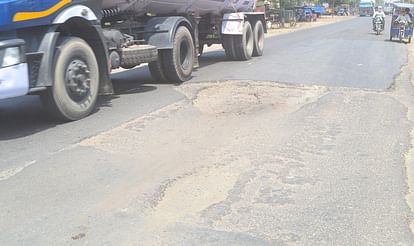 Now work of renovation of roads done in April