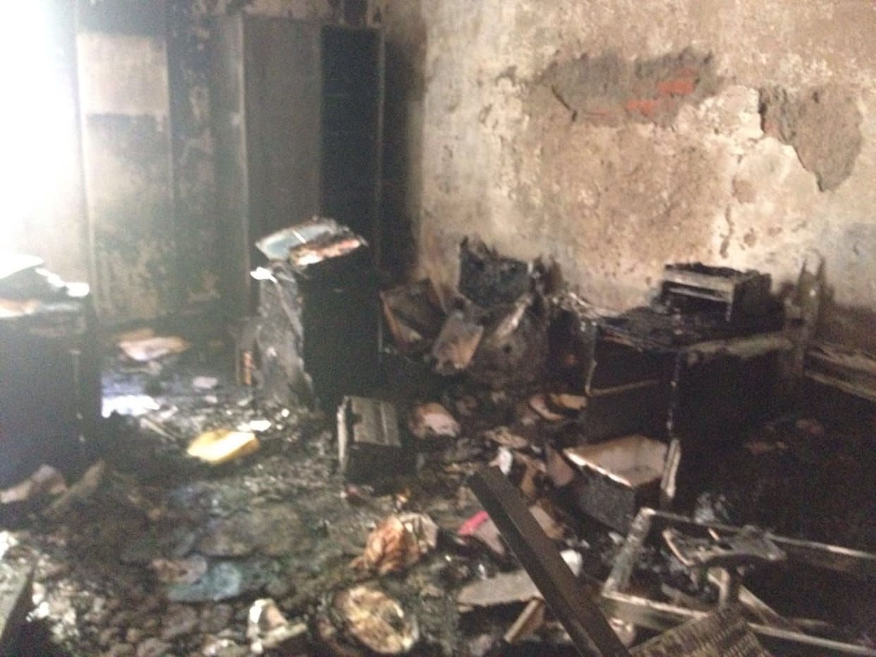 fire in kaushal vikas kendra up