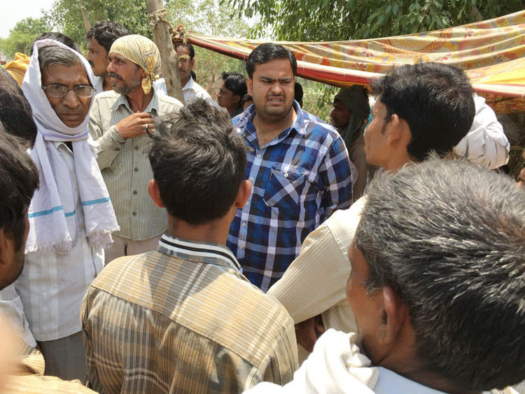 reenton se bhare traiktar ne mahila ko raunda, maut